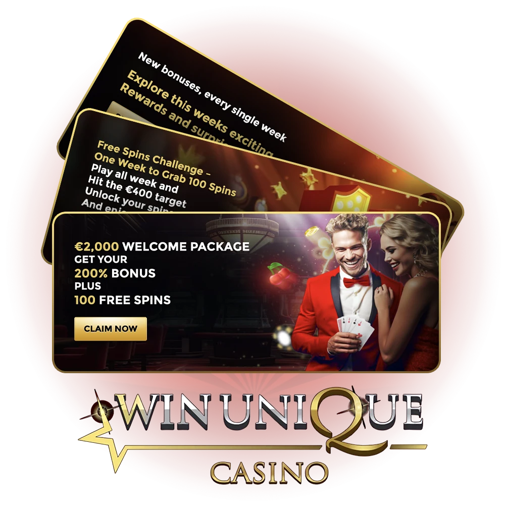 Activate exclusive offers at Win Unique Casino.