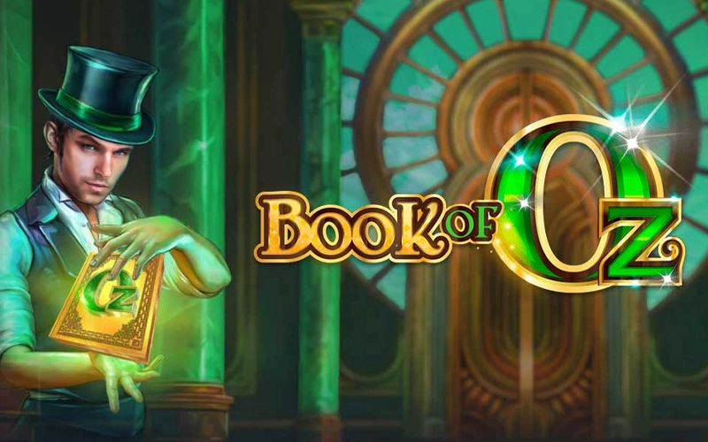 Open the magic book in Book of Oz at Win Unique Casino.