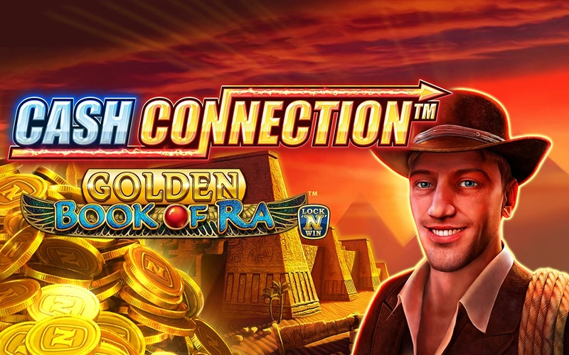 Play Cash Connection Golden Book of Ra at Win Unique Casino and win prizes.