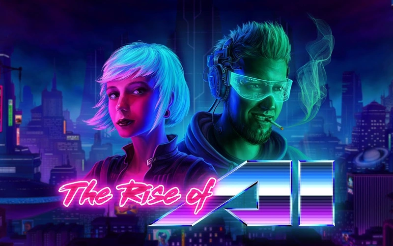 Experience the power of artificial intelligence in The Rise of AI at Win Unique Casino.