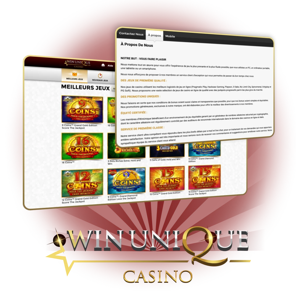Apprenez-en plus sur l'équipe du Win Unique Casino.