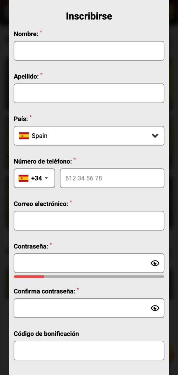 Regístrese en Win Unique Casino para comenzar a recibir bonos.