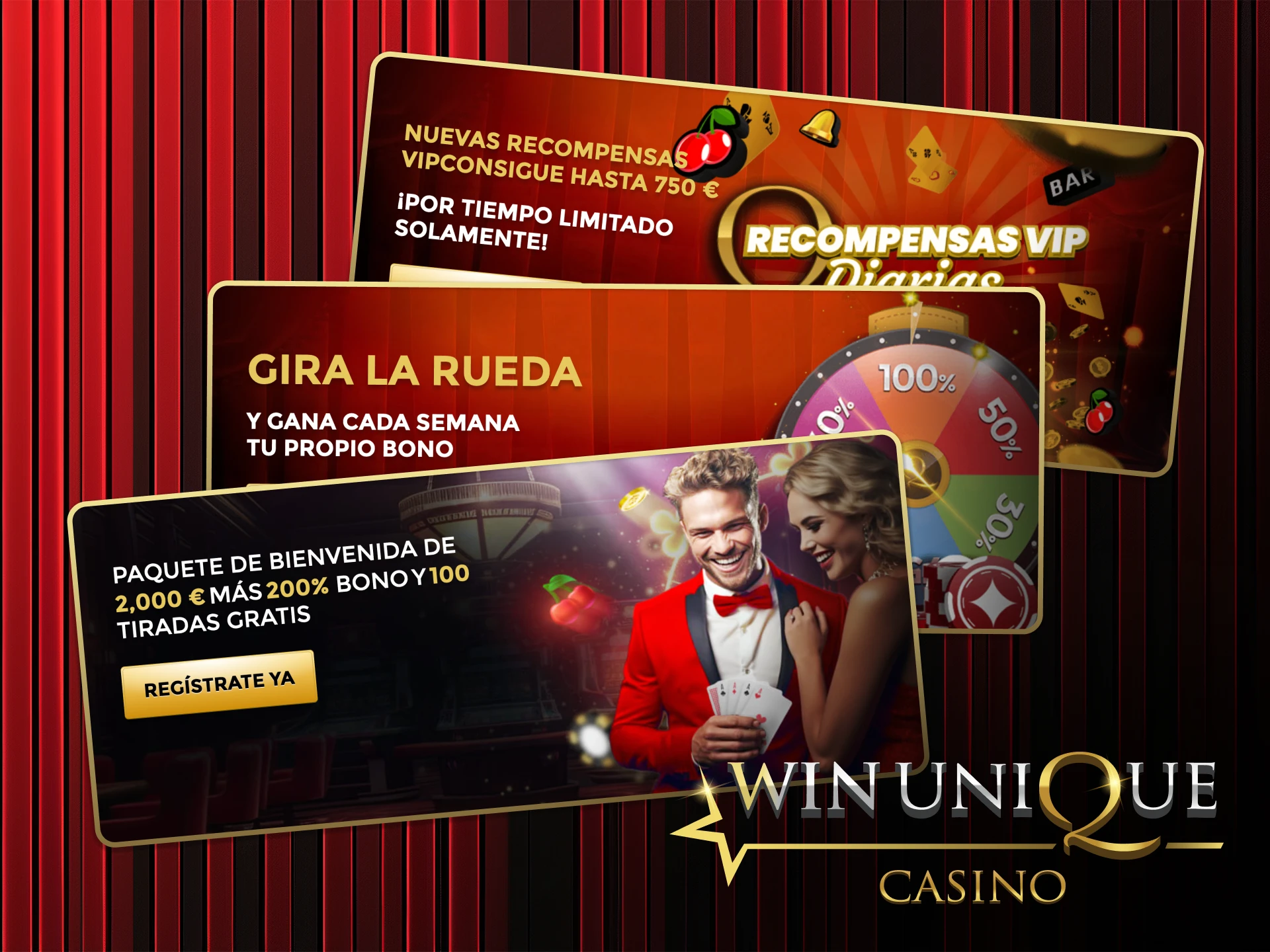 Reclama tu bono de bienvenida ahora en Win Unique Casino y comienza a ganar